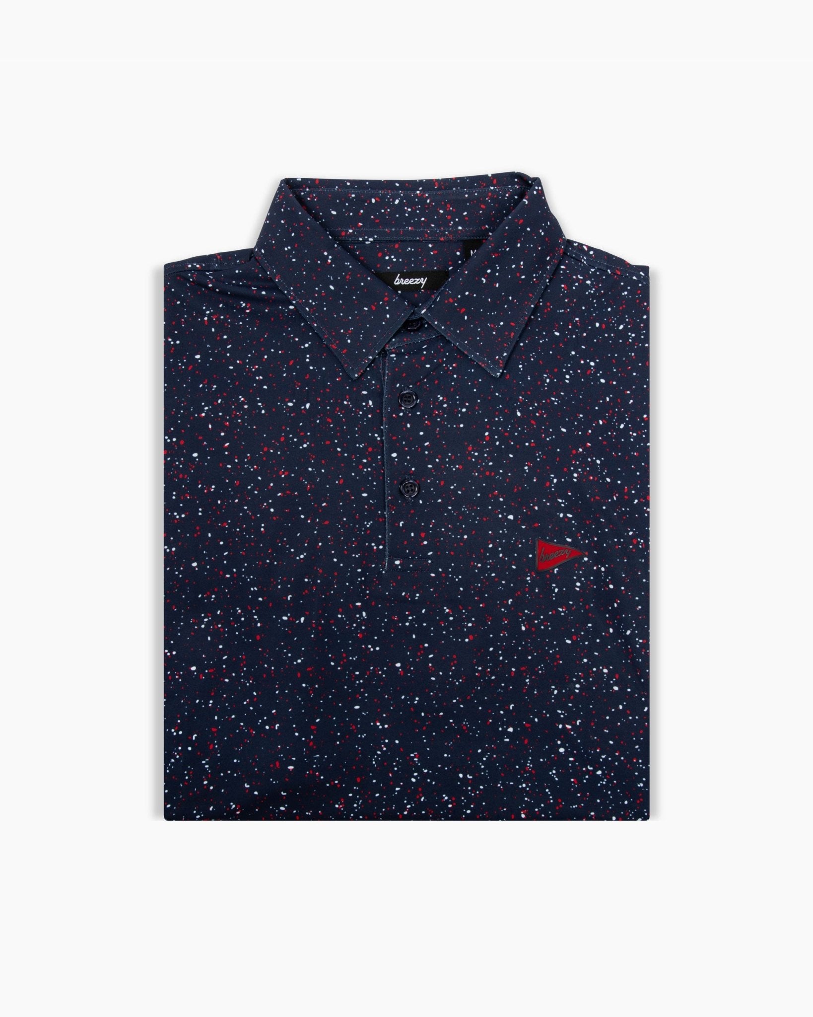 The USA Splatter Navy Polo 4 The USA Splatter Navy Polo