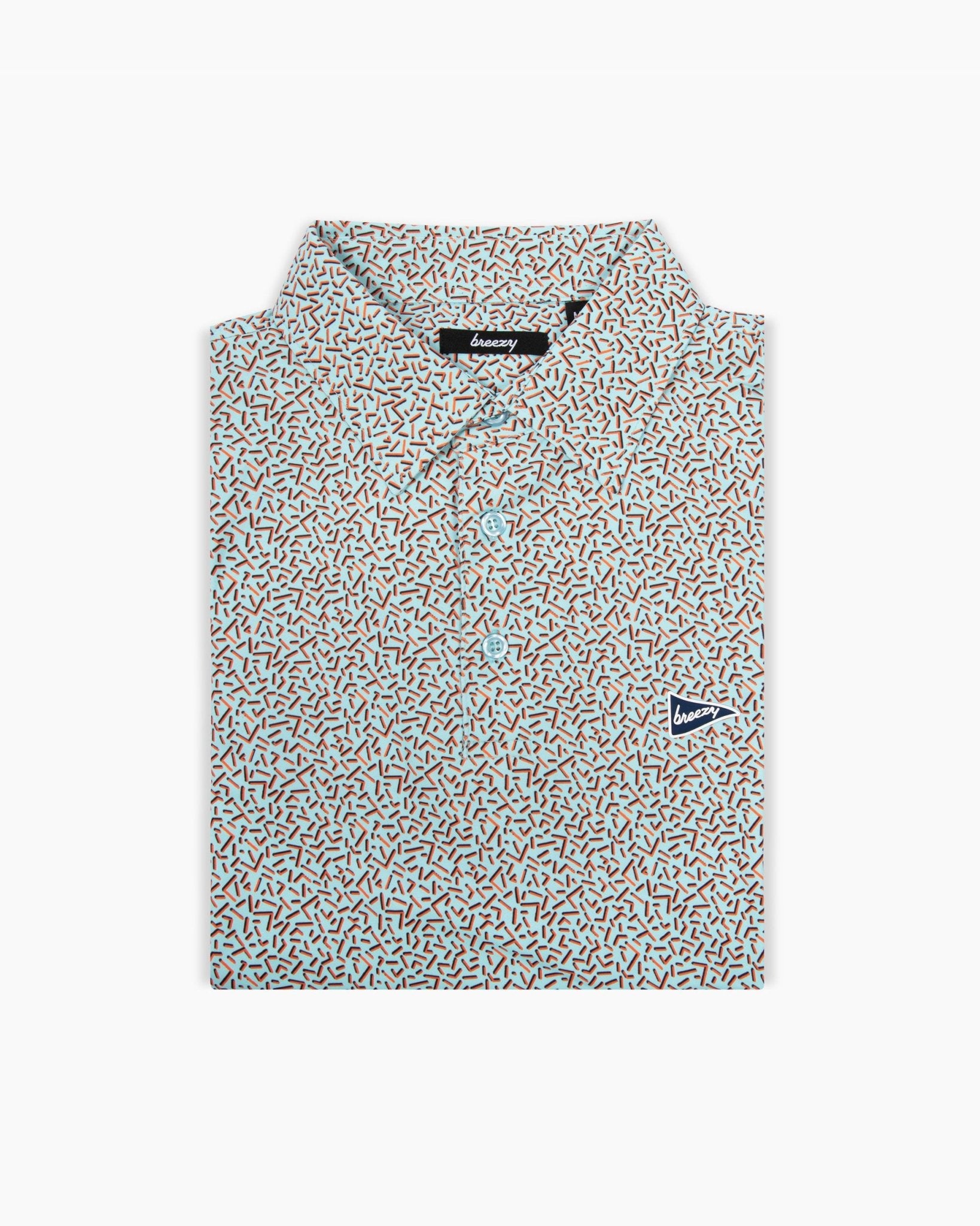 The 90s Stripes Mint Polo 4 The 90s Stripes Mint Polo