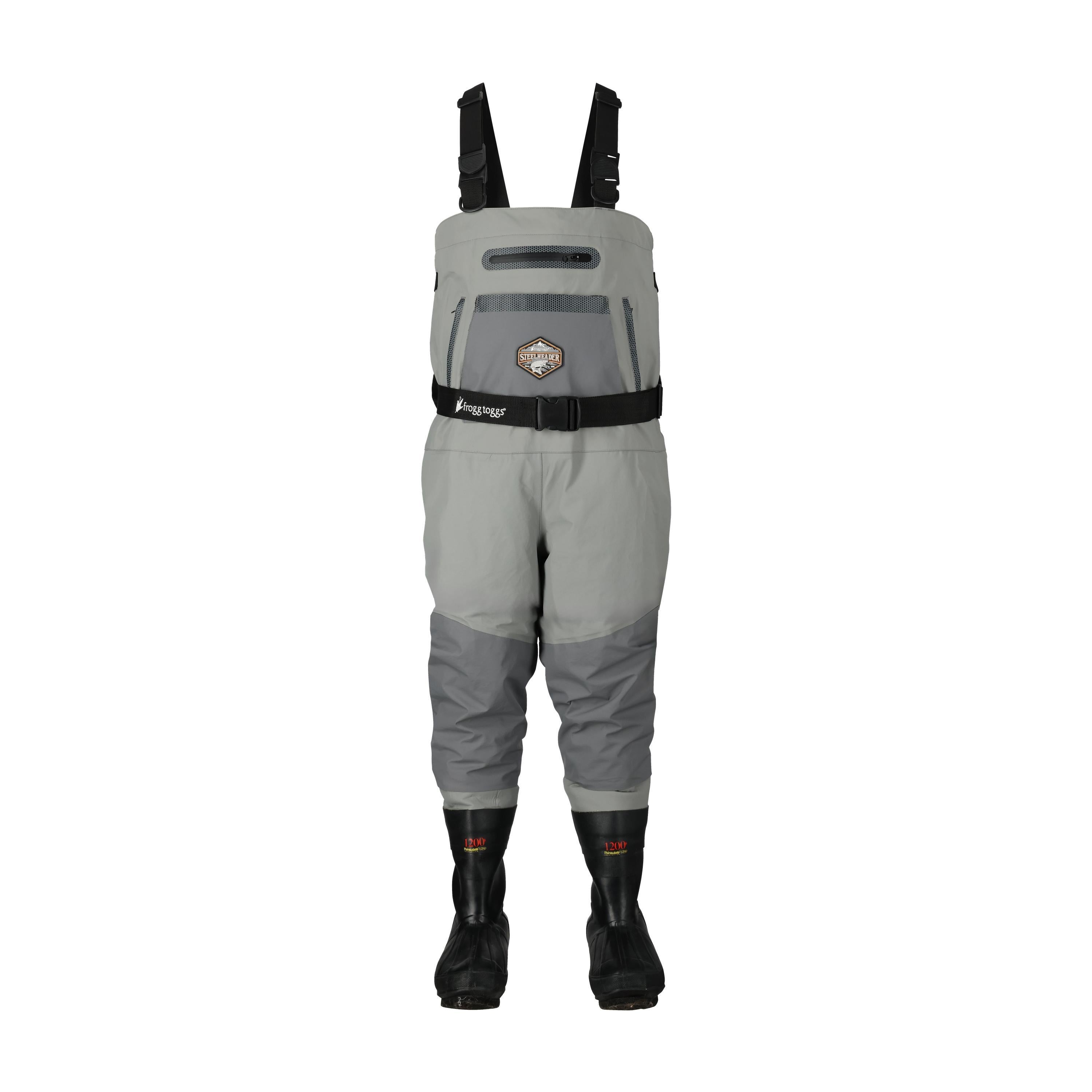 Frogg Toggs® SteelHeader Reinforced Nylon Insulated Bootfoot Felt Wader 1 Frogg Toggs® SteelHeader Reinforced Nylon Insulated Bootfoot Felt Wader