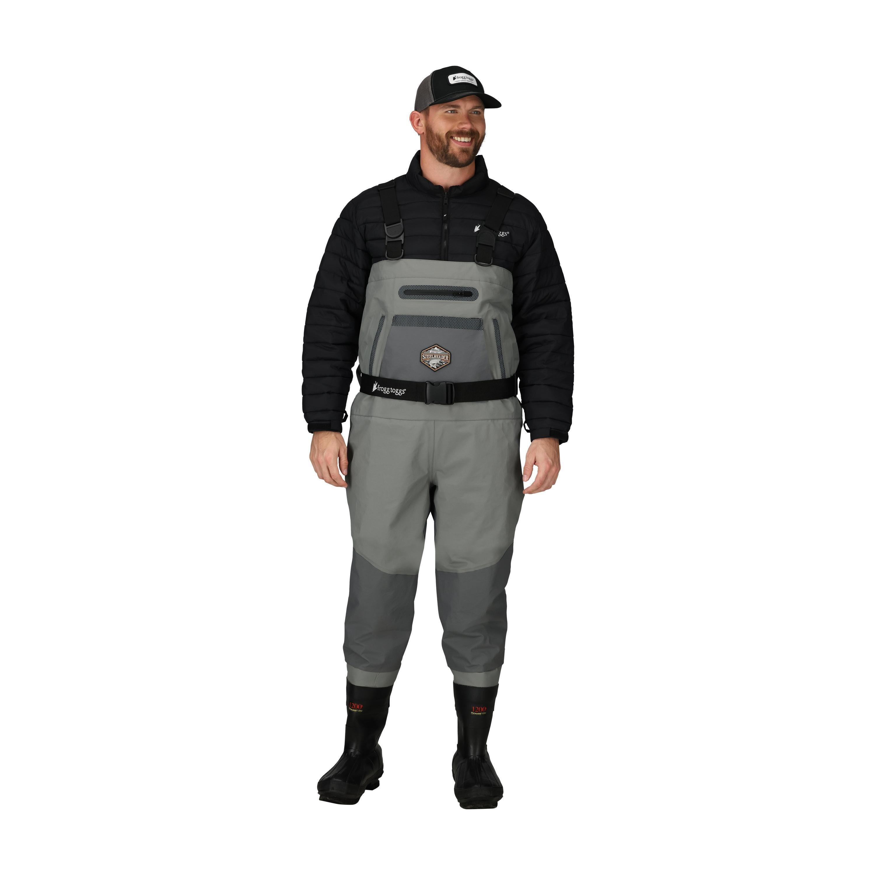 Frogg Toggs® SteelHeader Reinforced Nylon Insulated Bootfoot Felt Wader 2 Frogg Toggs® SteelHeader Reinforced Nylon Insulated Bootfoot Felt Wader