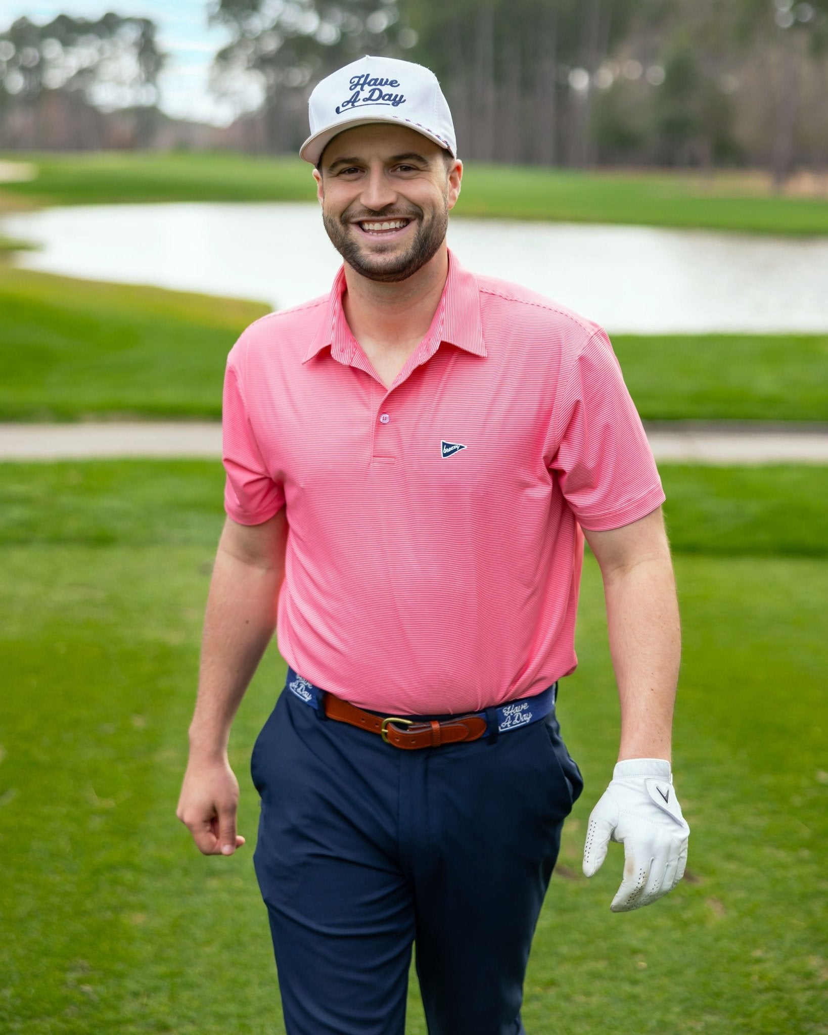 The Red & Pink Stripe Polo 2 The Red & Pink Stripe Polo