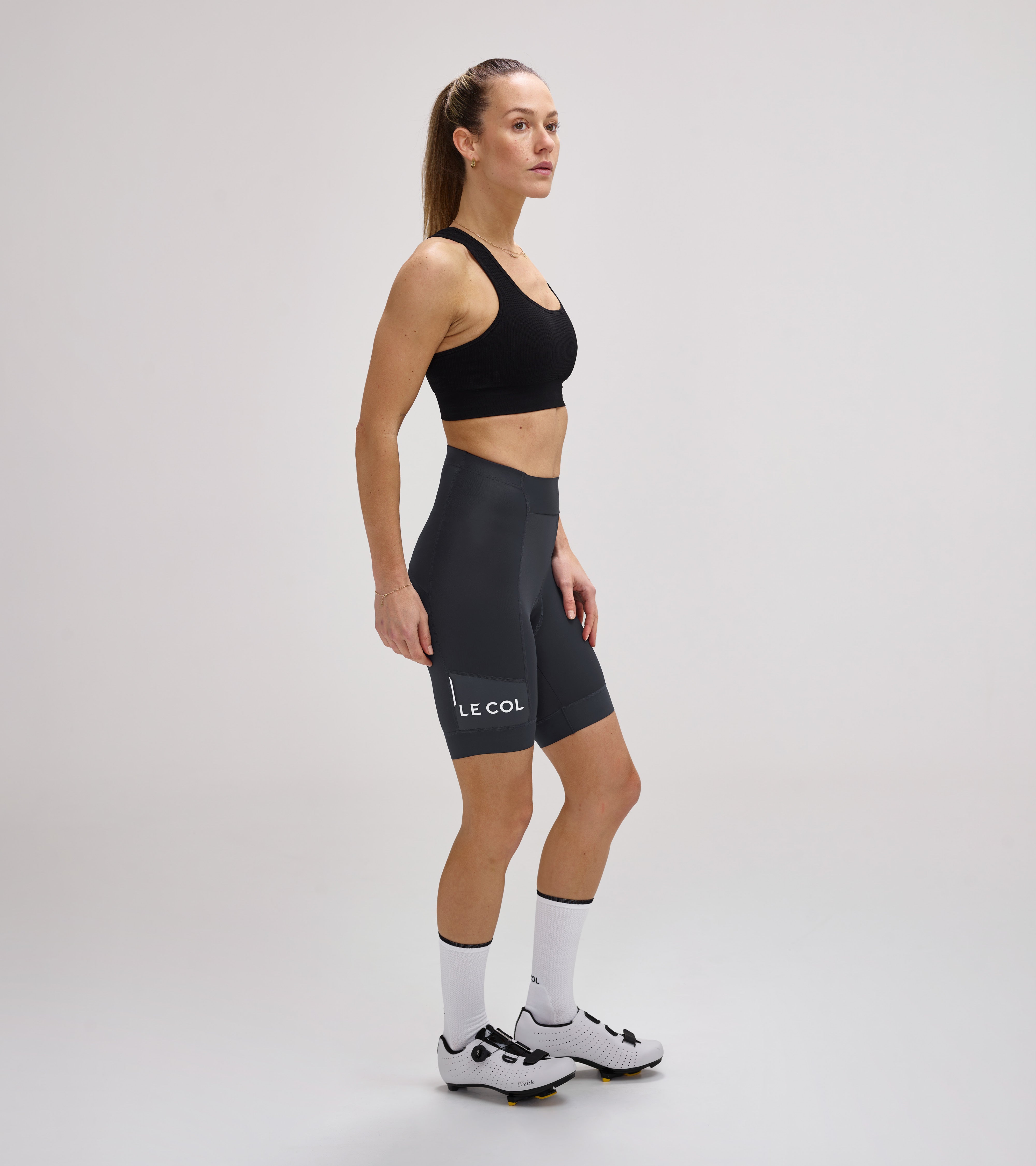 Womens Sport Waist Shorts-Short Length 13 Womens Sport Waist Shorts-Short Length