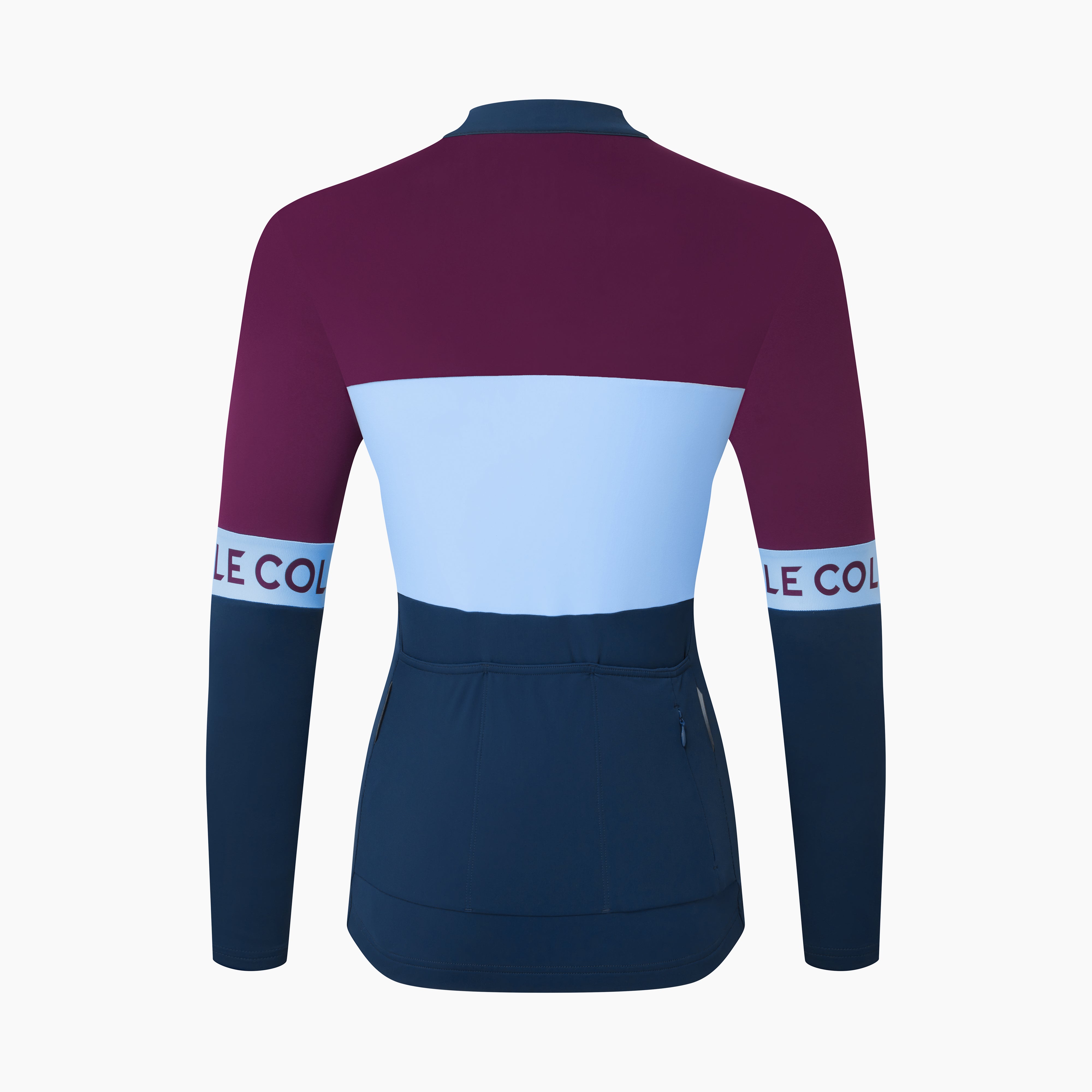 Womens Sport Tricolour Long Sleeve Jersey 14 Womens Sport Tricolour Long Sleeve Jersey
