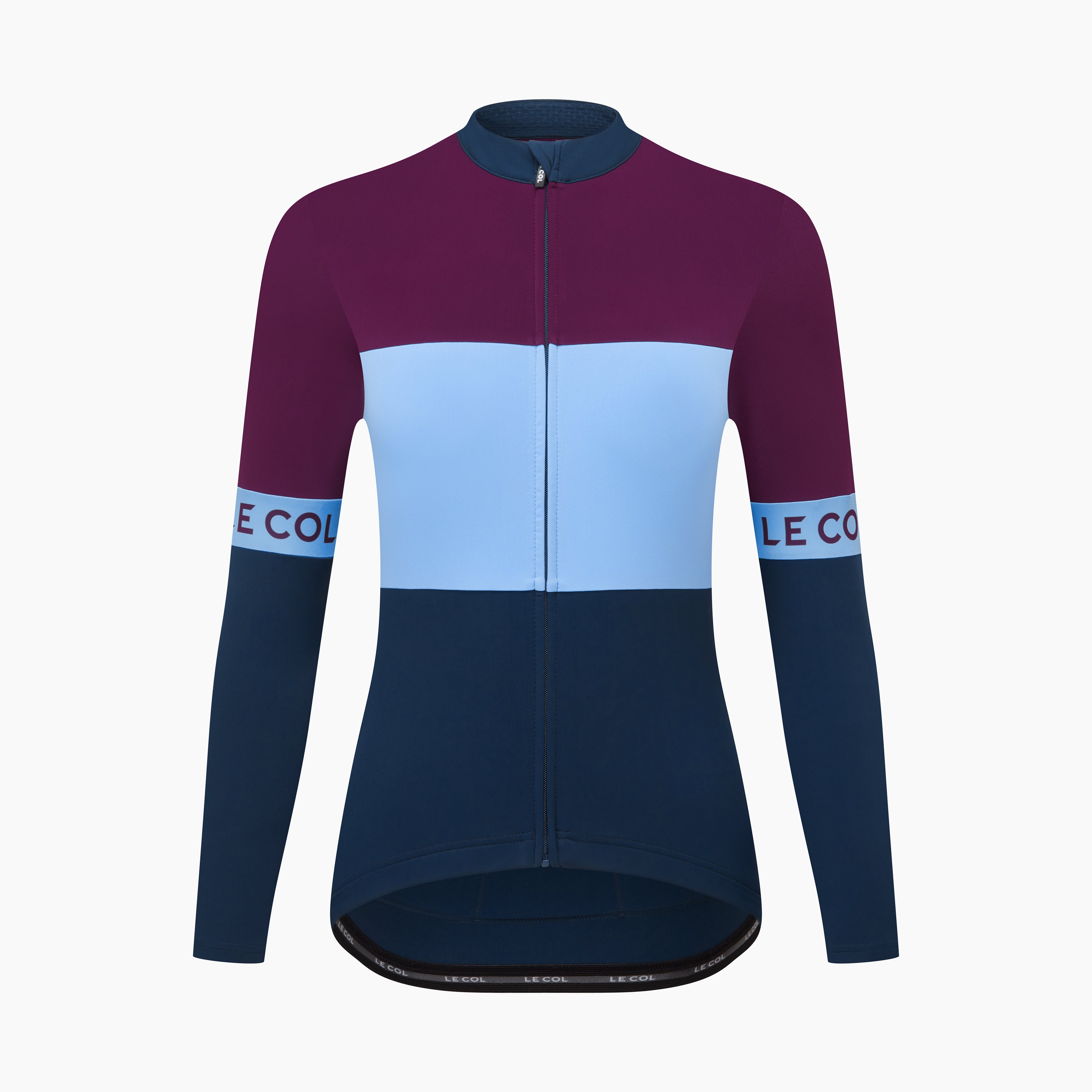 Womens Sport Tricolour Long Sleeve Jersey 15 Womens Sport Tricolour Long Sleeve Jersey