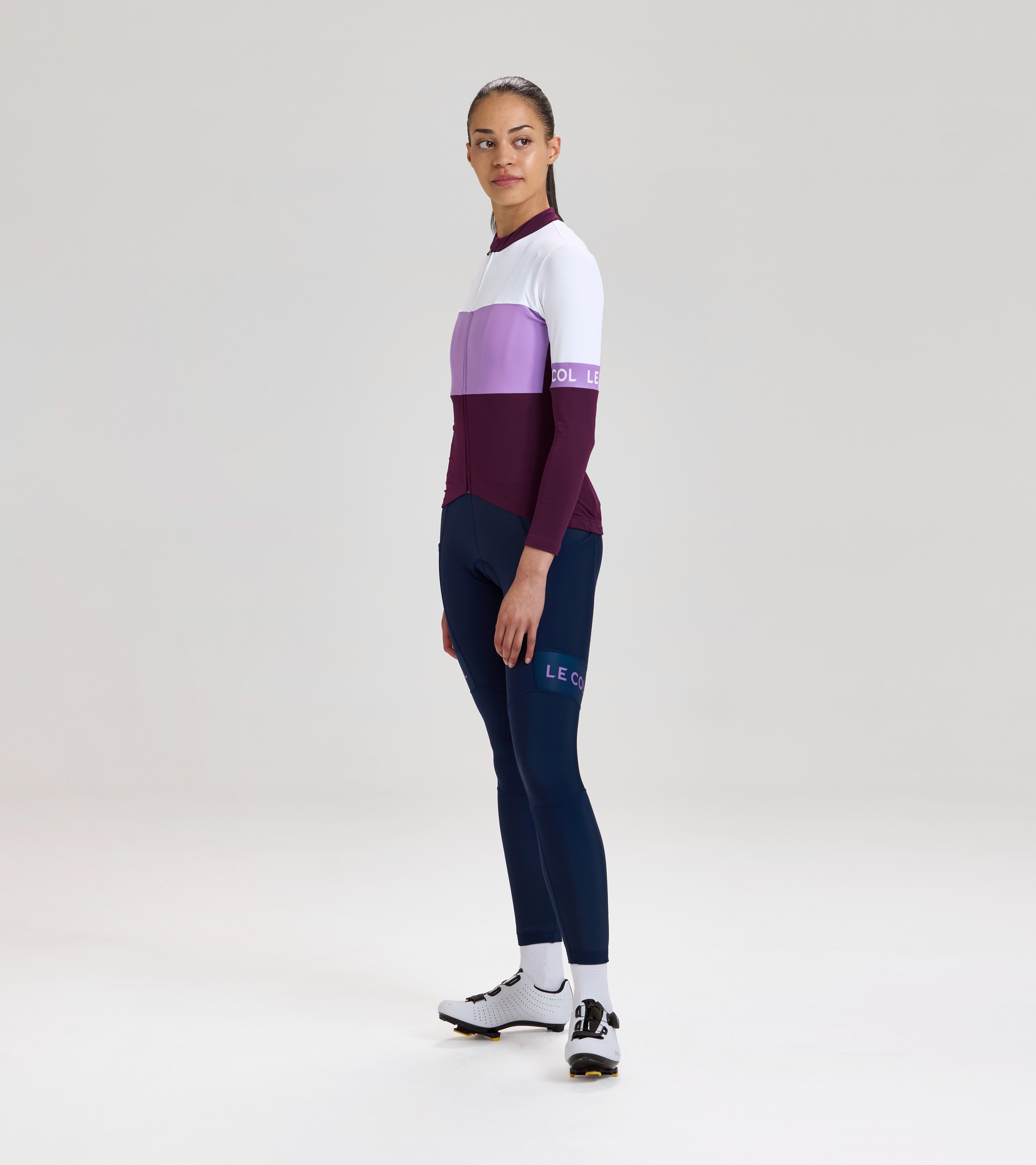 Womens Sport Tricolour Long Sleeve Jersey 3 Womens Sport Tricolour Long Sleeve Jersey