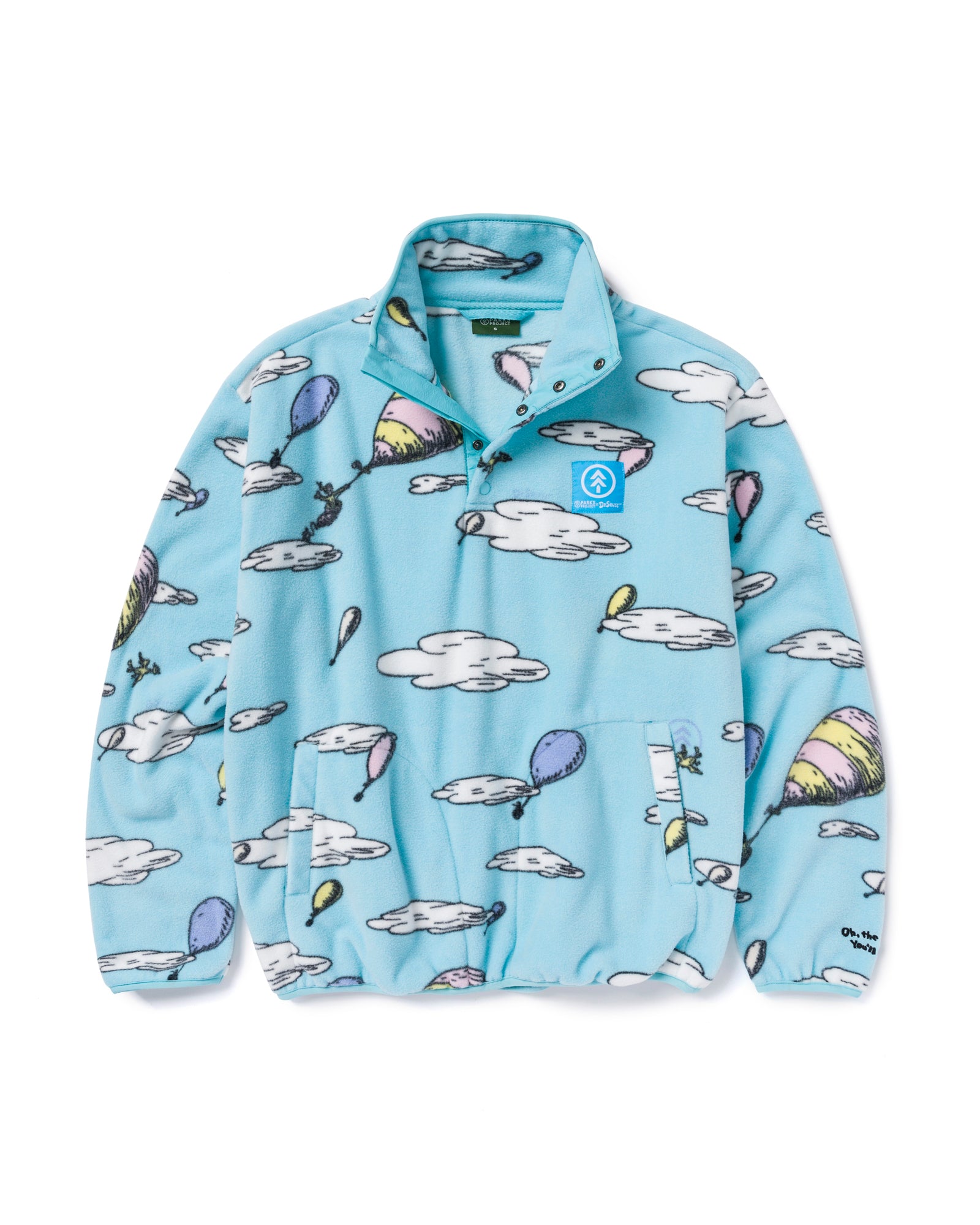 Dr. Seuss x Parks Project Clouds & Balloons Trail Fleece