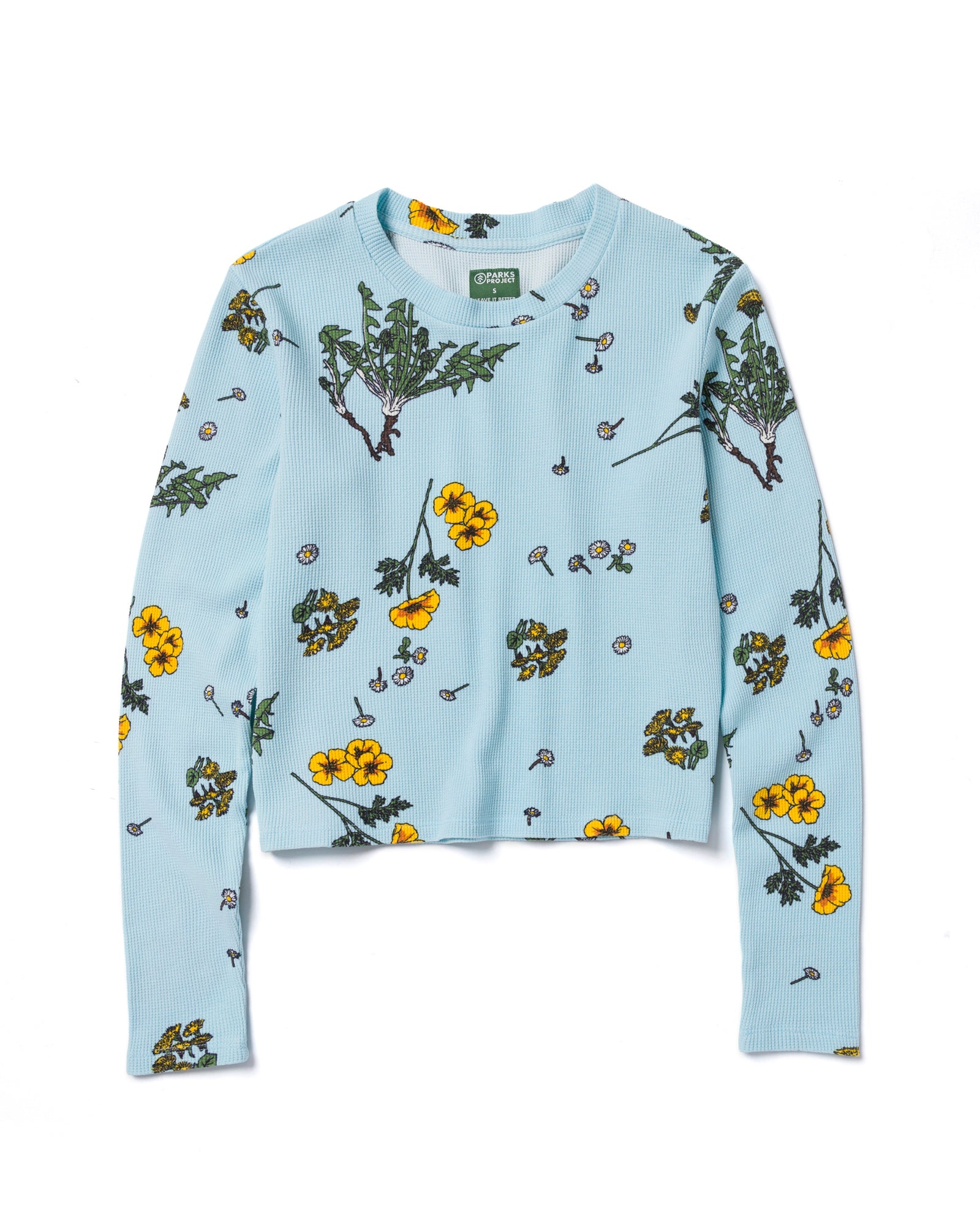 Women's Forest Forager Waffle Mini Long Sleeve Tee