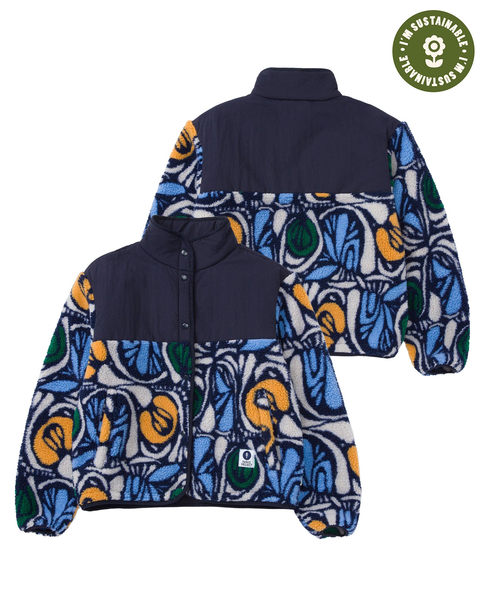 Womens' Parks Wonderland High Pile Fleece Jacket 1 Womens' Parks Wonderland High Pile Fleece Jacket