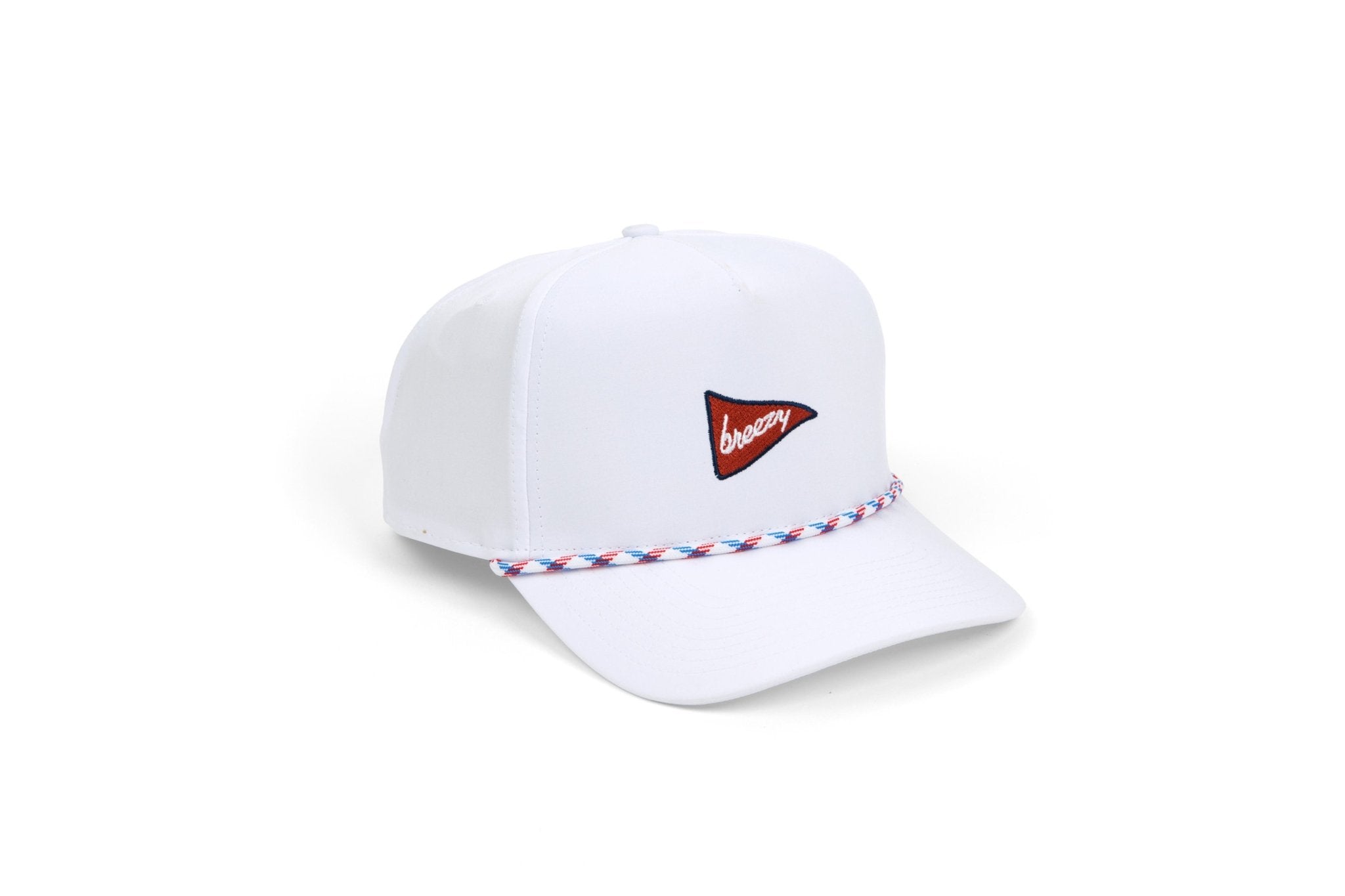 Breezy Flag White Rope Hat